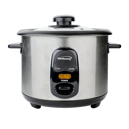 Brentwood Appliances 20 Cup Rice Cooker (Stainless Steel) TS20